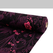 Woodland Flowers Merino Jacquard - Berries