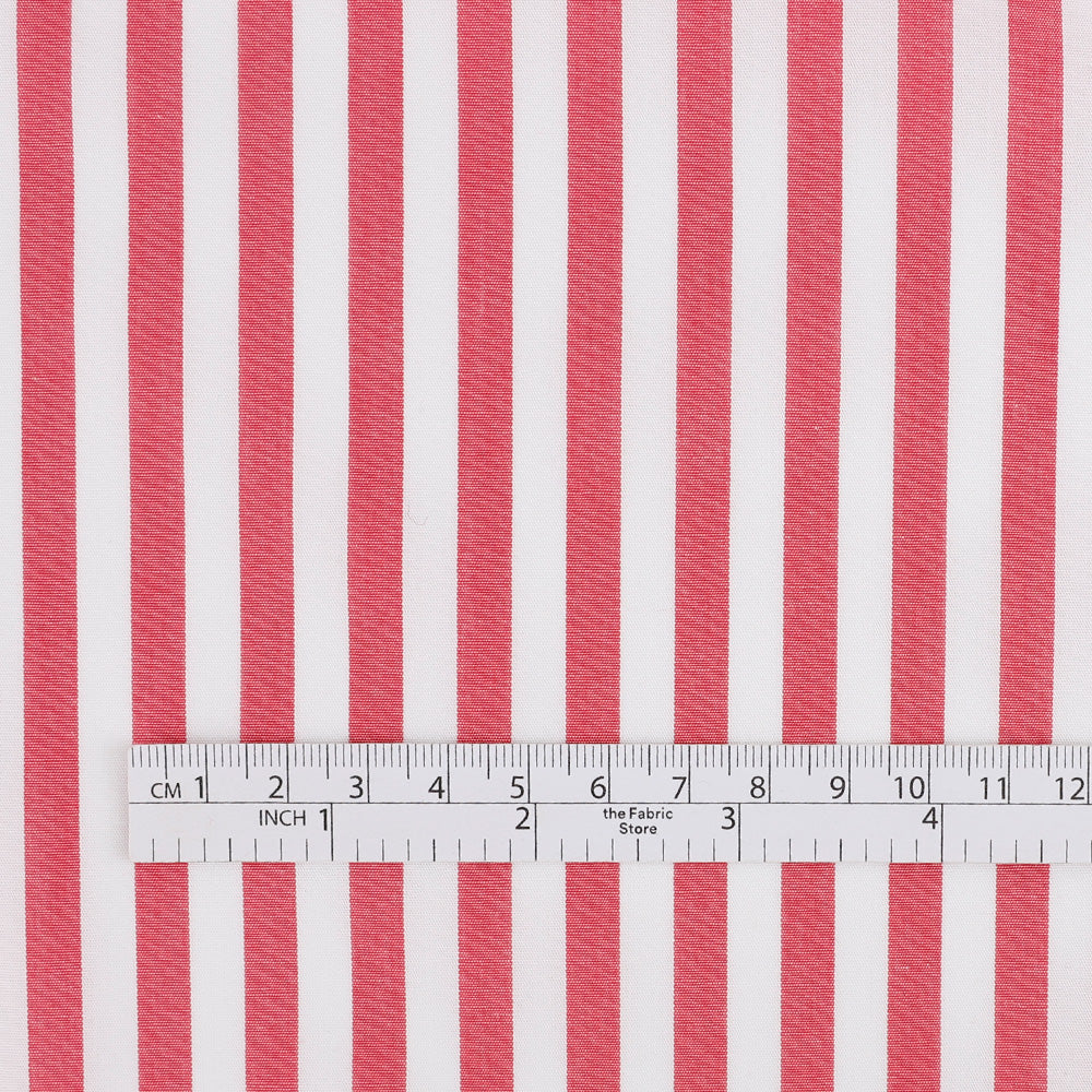 Bold Candy Stripe Cotton - Lipstick