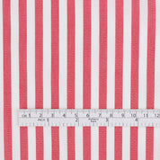Bold Candy Stripe Cotton - Lipstick