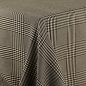 Double Faced Wool Blend Check - Portobello