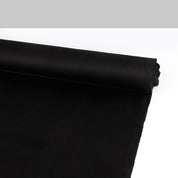 Satin Backed Moleskin - Black