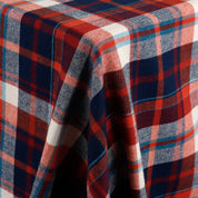 Brushed Cotton Plaid - Tomato