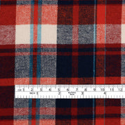 Brushed Cotton Plaid - Tomato