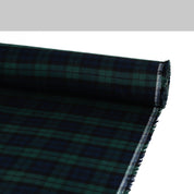 Plaid Brushed Cotton Twill - Malachite
