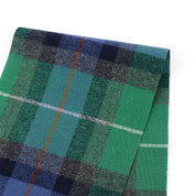 Brushed Cotton Twill Plaid - Violet/Green