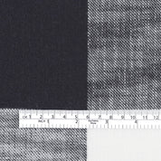 Brushed Buffalo Check Cotton - Charcoal/White