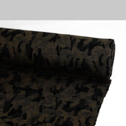 Camo Merino Jacquard - Dark Green/Black