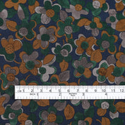 Hellebore Cotton Shirting - Green Mix