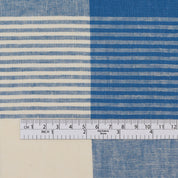 Linen / Rayon Check - Picnic Blue