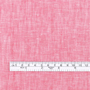 Chambray Linen - Hot Pink