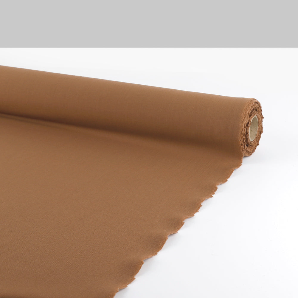 Stretch Wool Suiting - Hazelnut (remnant)