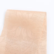 Clematis Basketweave Silk Jacquard - Apricot
