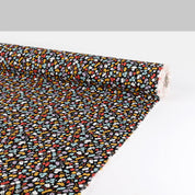 Canterbury Bells Viscose / Rayon Crepe - Black Multi