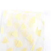 Corn Chip Poly Organza - Yellow
