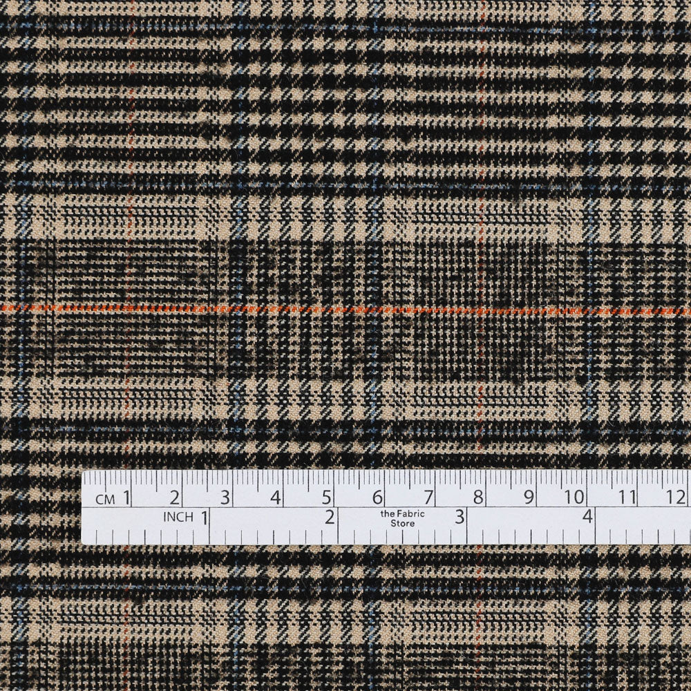 Fuzzy Check Suiting - Hawk