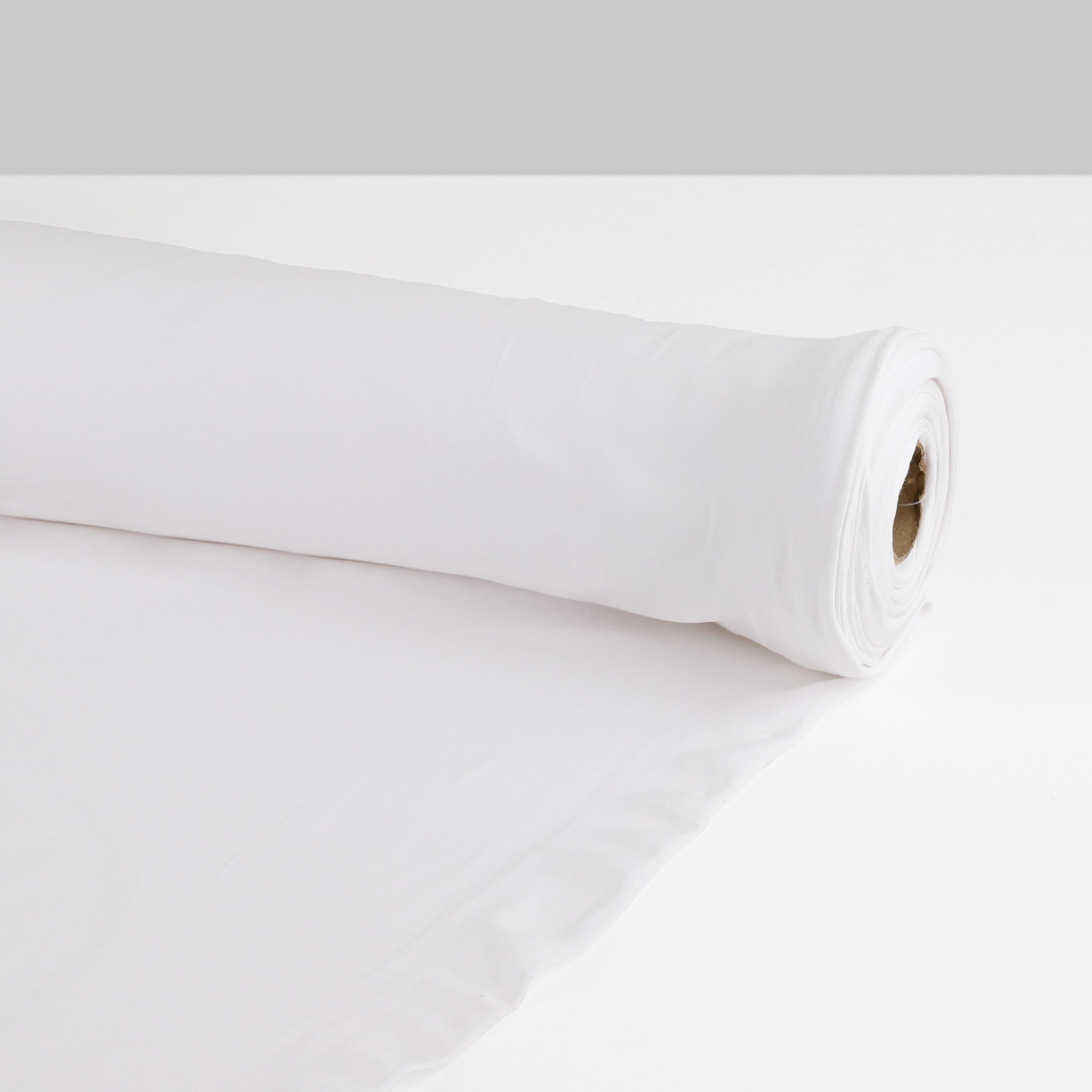 Stretch Cotton Jersey - White – The Fabric Store