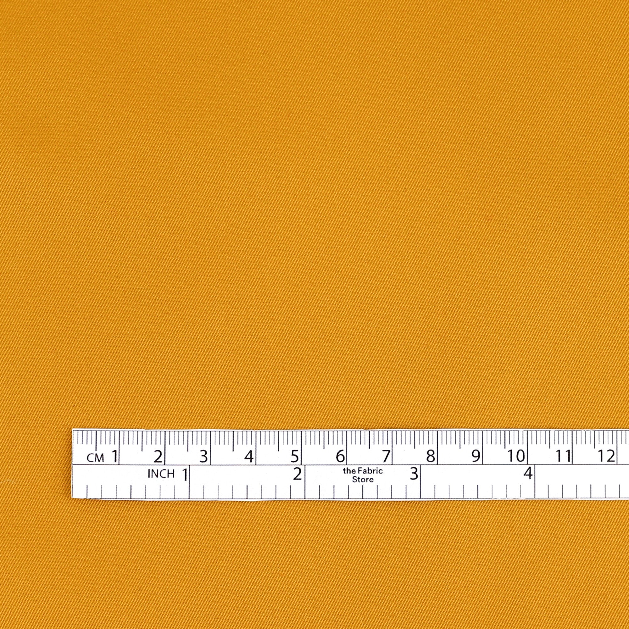 Fine Cotton Twill - Mango