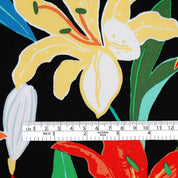 Lilly Stretch Cotton Sateen - Black Primary