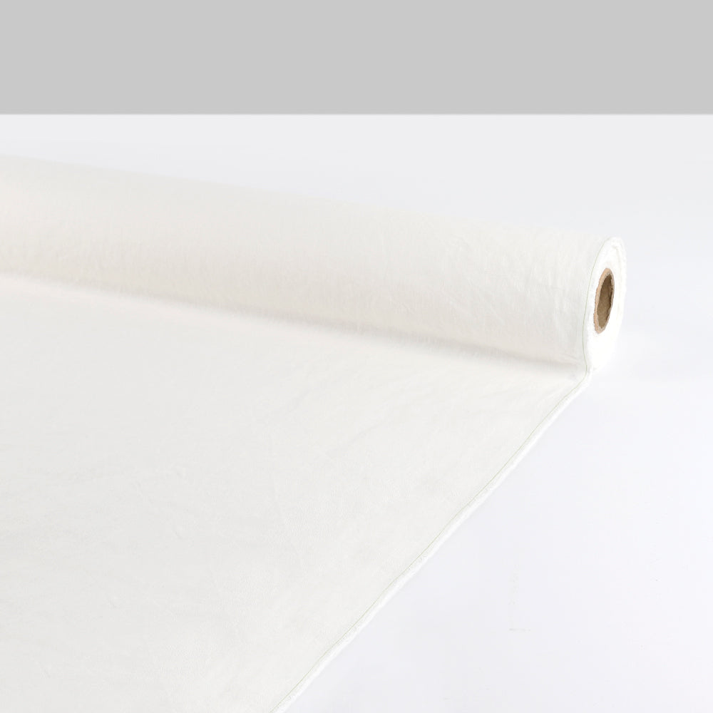 Tumbled Midweight Linen - Off White