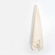 Micro Honeycomb Wool / Viscose Suiting - Milk