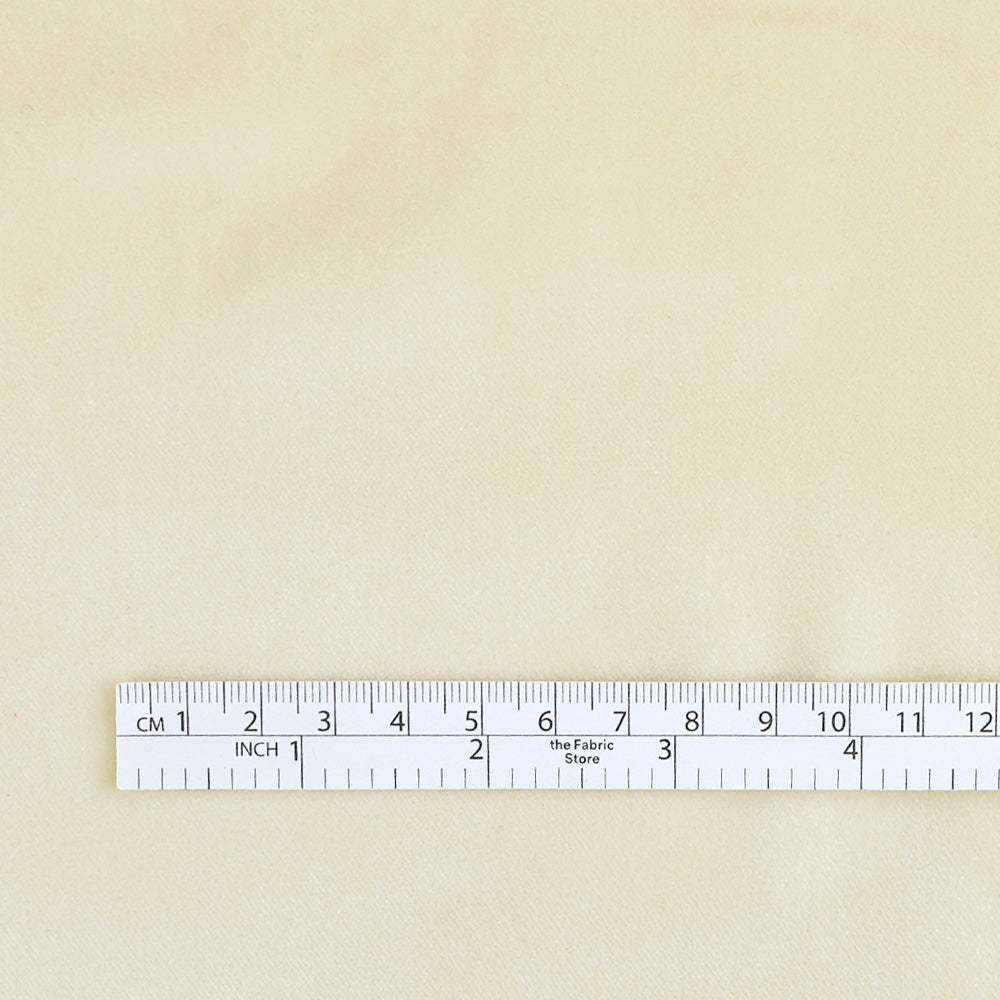 Stretch Cotton Velveteen - Buttermilk