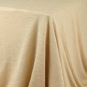 Crinkle Poly Knit - Papyrus