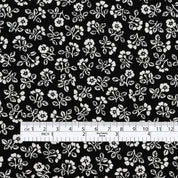 Primrose Viscose Challis - Black