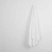 Wavy Cotton Damask - White (pieces)