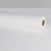 Wavy Cotton Damask - White (pieces)