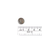 Mother Of Pearl Button L18 - Dark Oyster