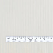 Leaf Stripe Silk / Cotton - Ivory