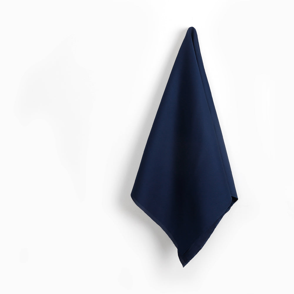  Viscose Ottoman - Bright Navy