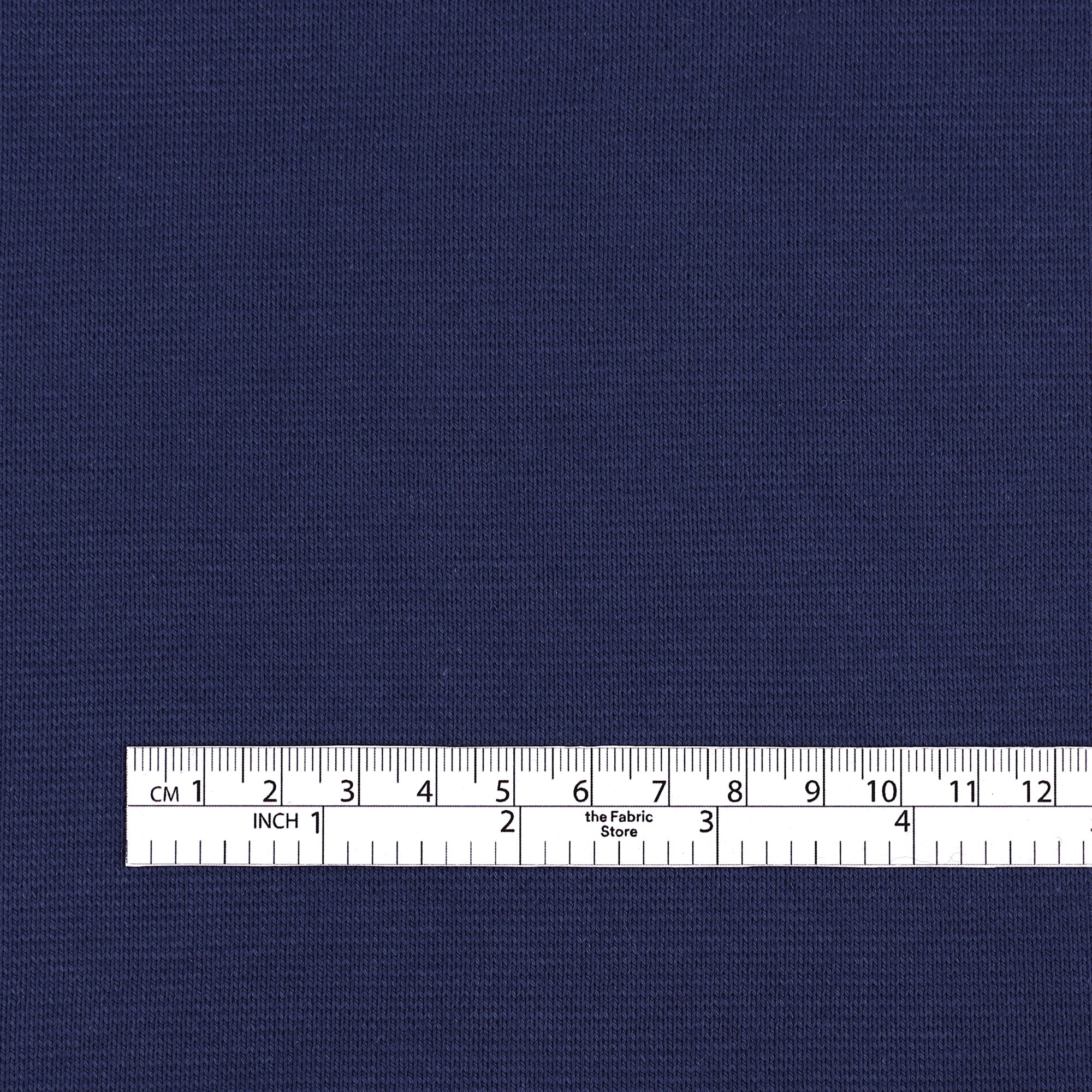 Stretch Organic Cotton 1x1 Rib - Royal Blue