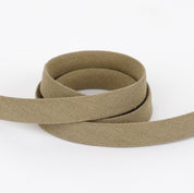 Vintage Finish Linen Bias Binding - Fennel
