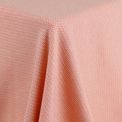Checkerboard Stretch Rayon/Cotton Knit - Strawberry