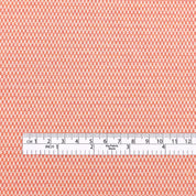 Checkerboard Stretch Rayon/Cotton Knit - Strawberry