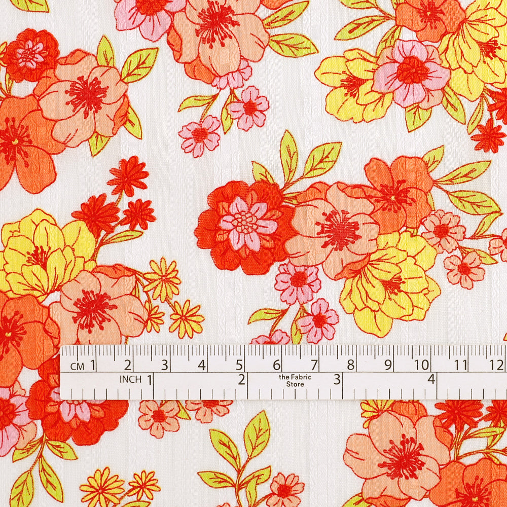 Cherryblossom Cotton Stripe - Sorbet
