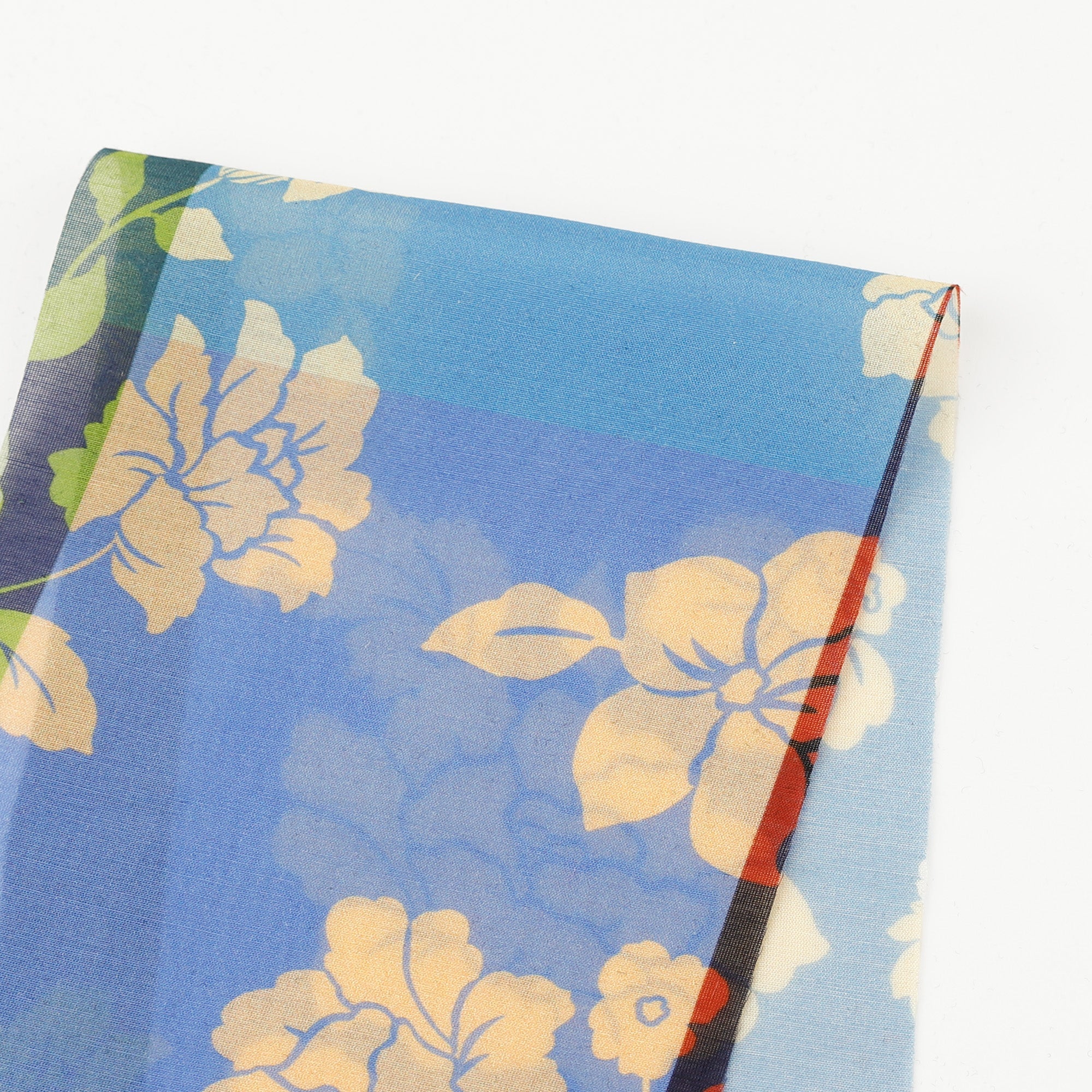 Flowering Vine Patchwork Cotton/Silk Voile - Multi (Pieces)