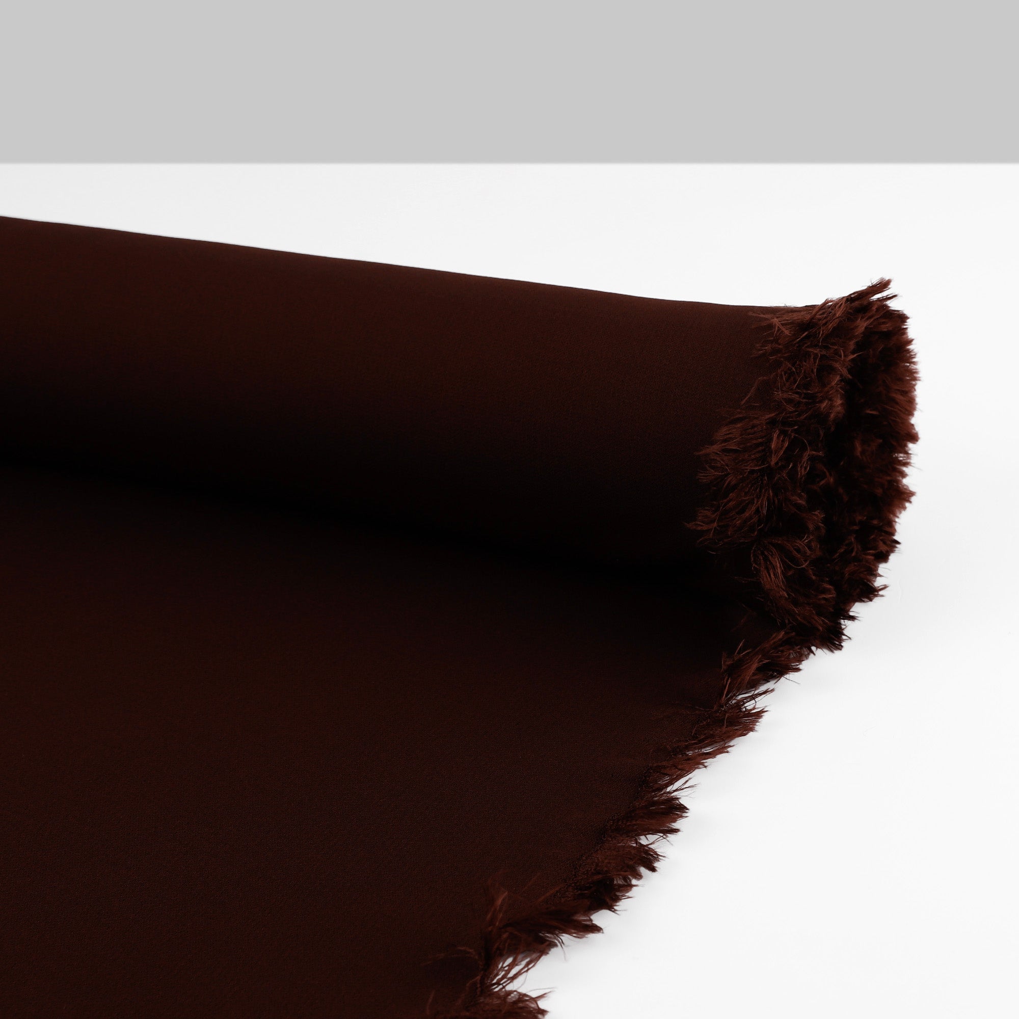 Viscose Crepe Double Jersey - Molasses