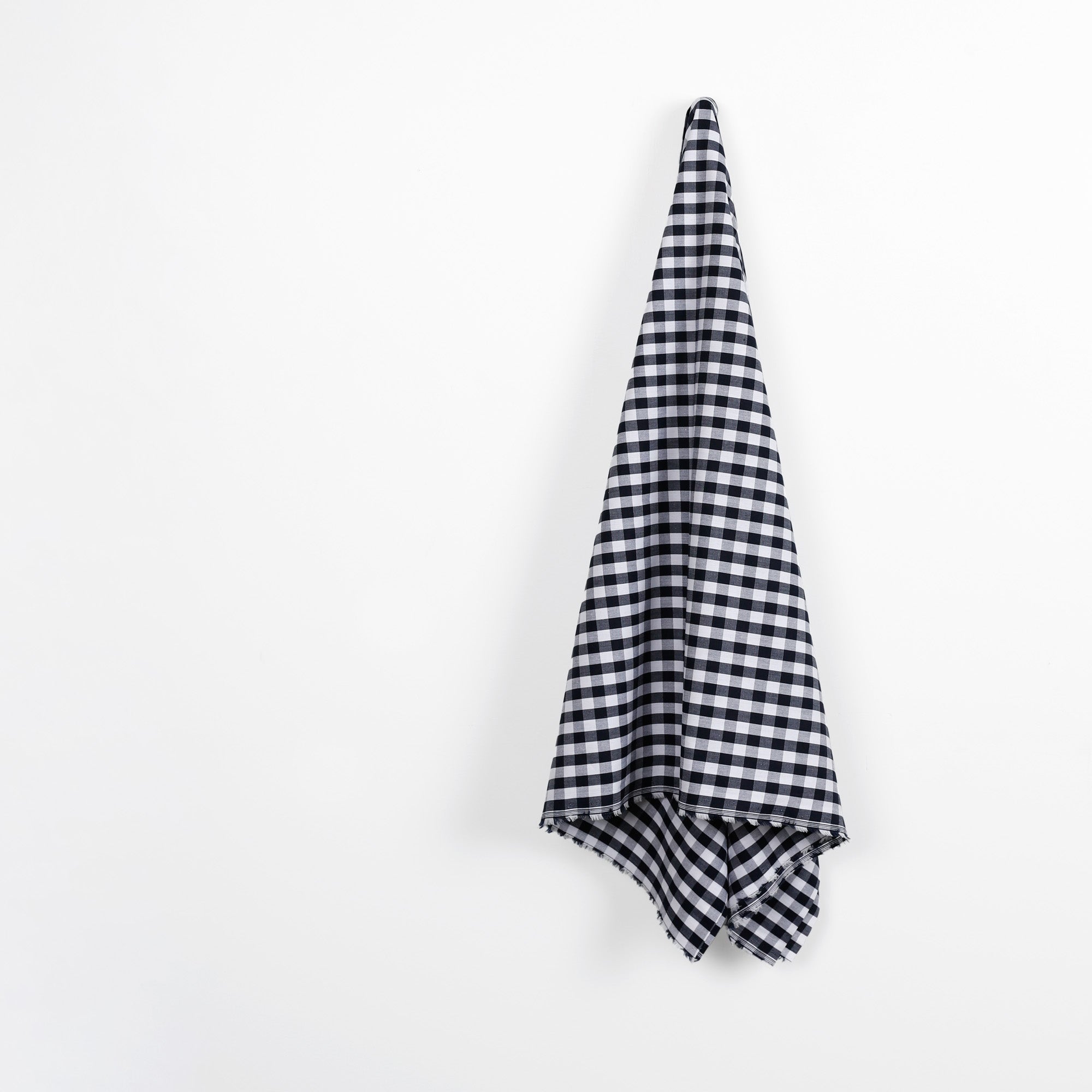 Lightweight Cotton Gingham - Dark Navy (Pieces)