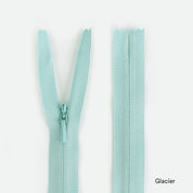 Invisible Zips - 40cm - Glacier