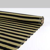 Even Stripe Linen / Viscose - Bamboo Shoot