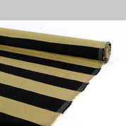 Bold Stripe Linen / Viscose - Bamboo Shoot