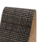 Grandad Check Coating - Fawn Mix