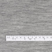 Brushed Merino Sweatshirting - Grey Marle