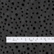 Gloss Droplet Mesh - Black