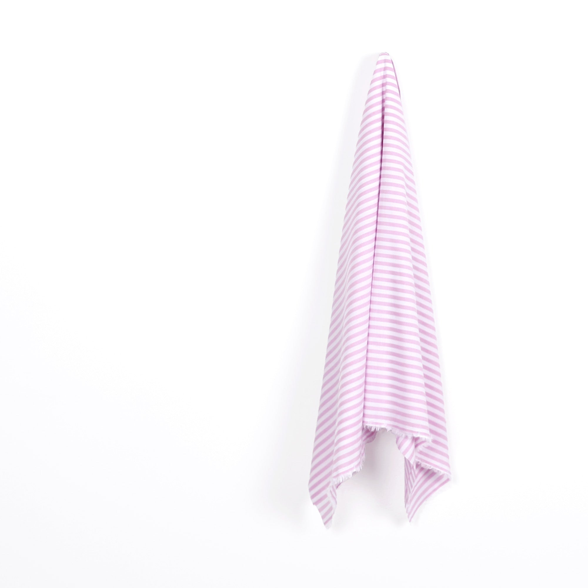 Med Candy Stripe Cotton - Foxglove