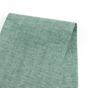 W | Midweight Linen Herringbone - Eucalyptus