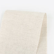 Heavyweight Basketweave Linen - Natural (remnant)
