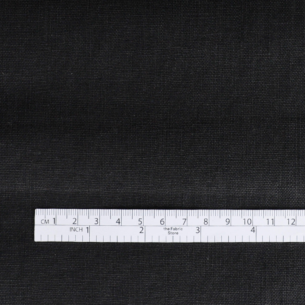 Heavyweight Linen - Black